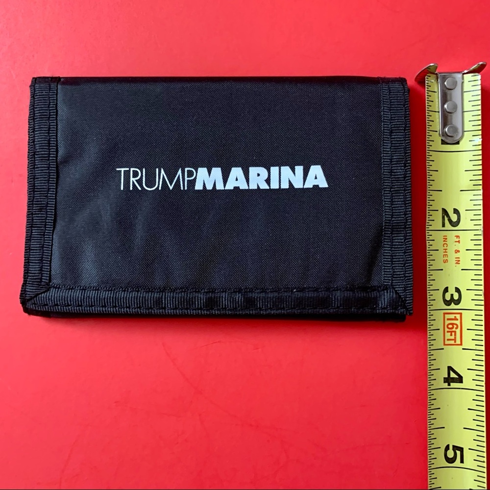 Vintage Trump Marina Velcro trifold Wallet
